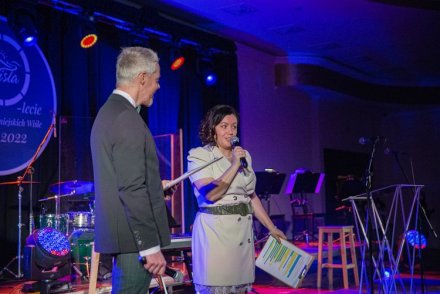 Koncert Noworoczny Miasta Wisła - prowadzący Katarzyna Czyż-Kaźmierczak i Tadeusz Papierzyński